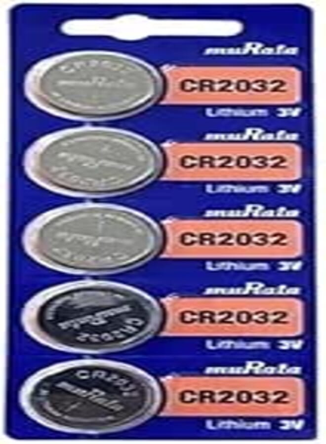 Murata Lithium Battery 3v CR2032 Sony/ Card with 5 uns